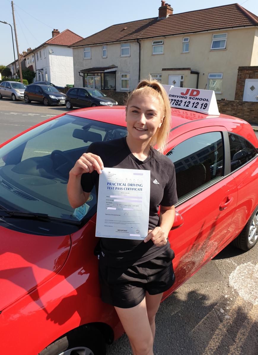 "Best Driving Instructor In West London" - Passed 1st Time !
