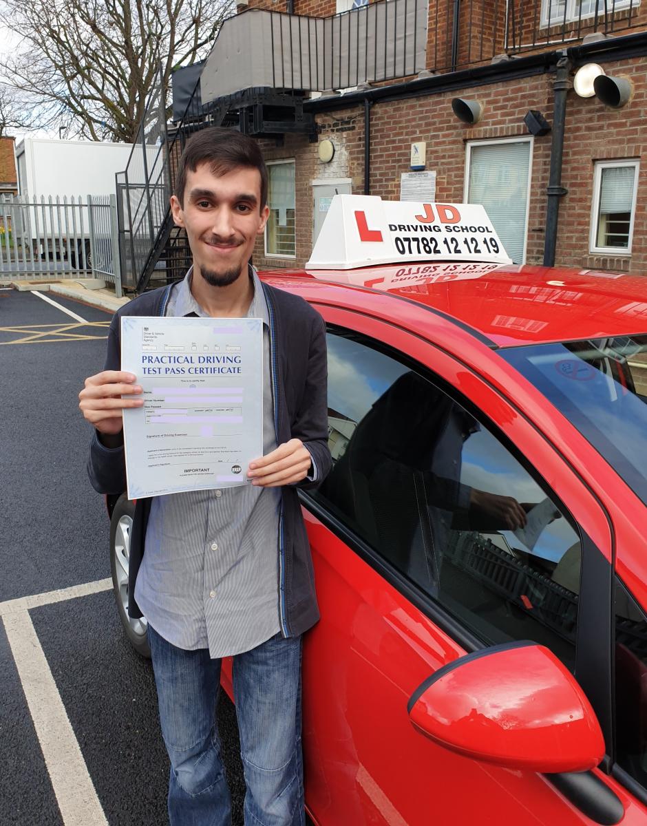 " Friendly, Knowledgeable and Patient Instructor" - Passed 1st Time !