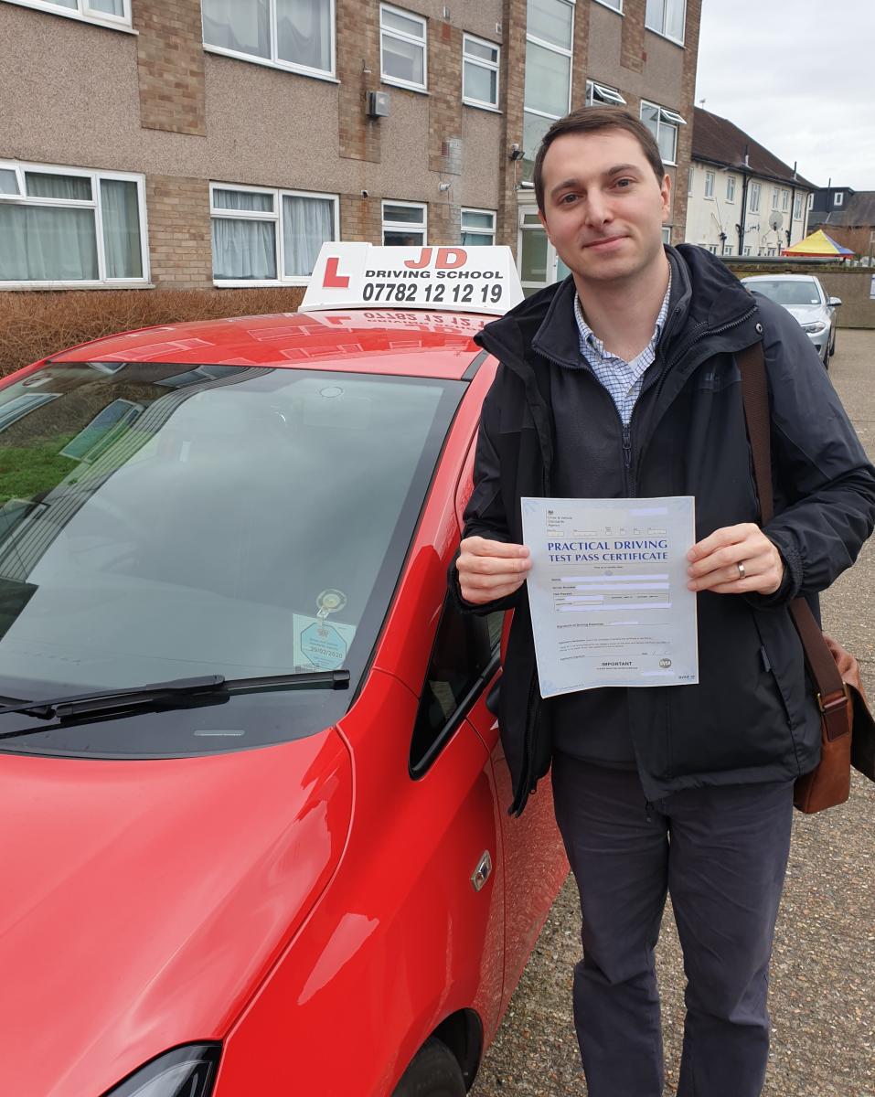 Great Instructor! - Passed 1st Time !