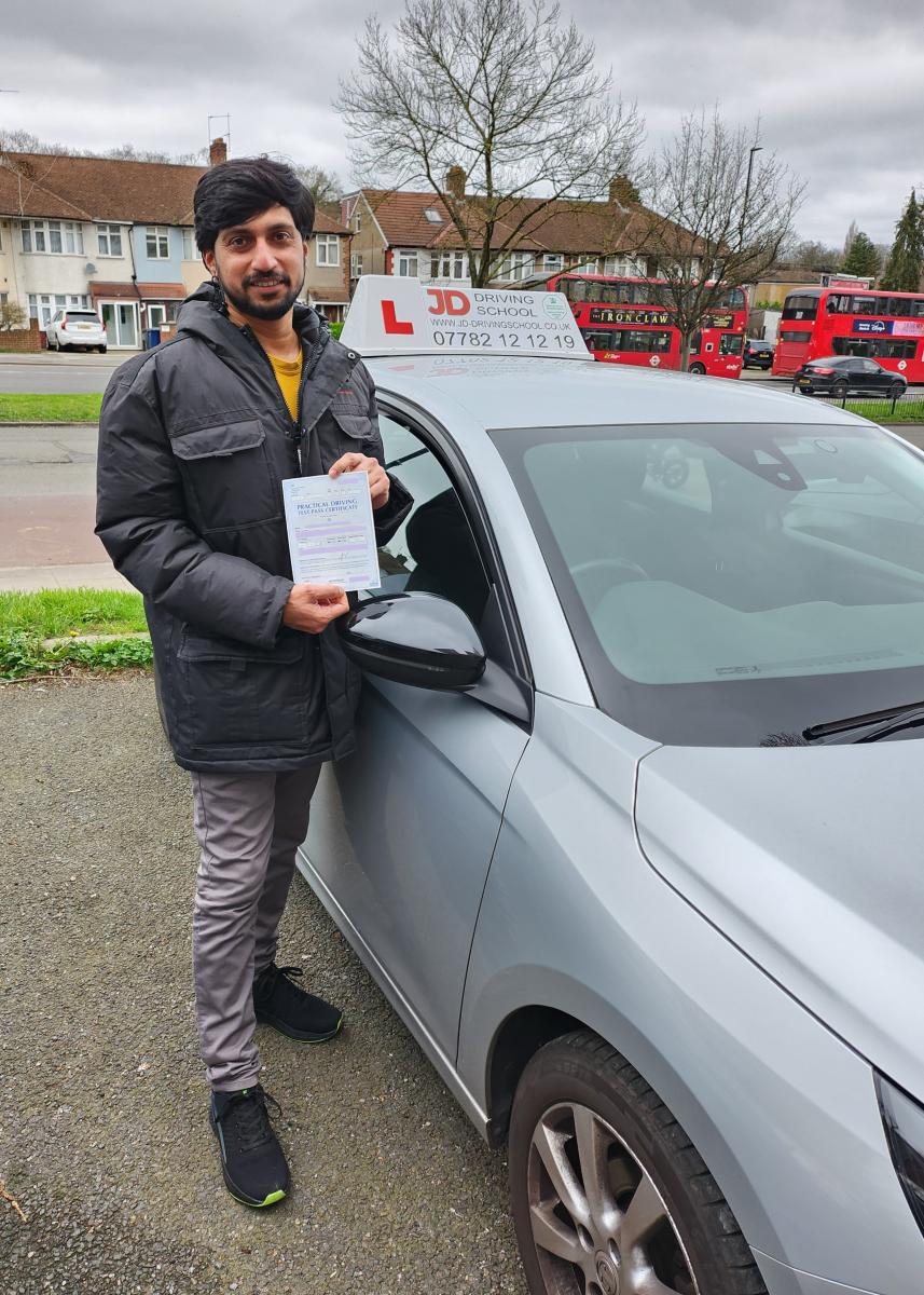 Manage To Pass My Test First Time !