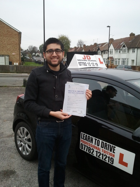 Great driving instructor! secret to first time pass