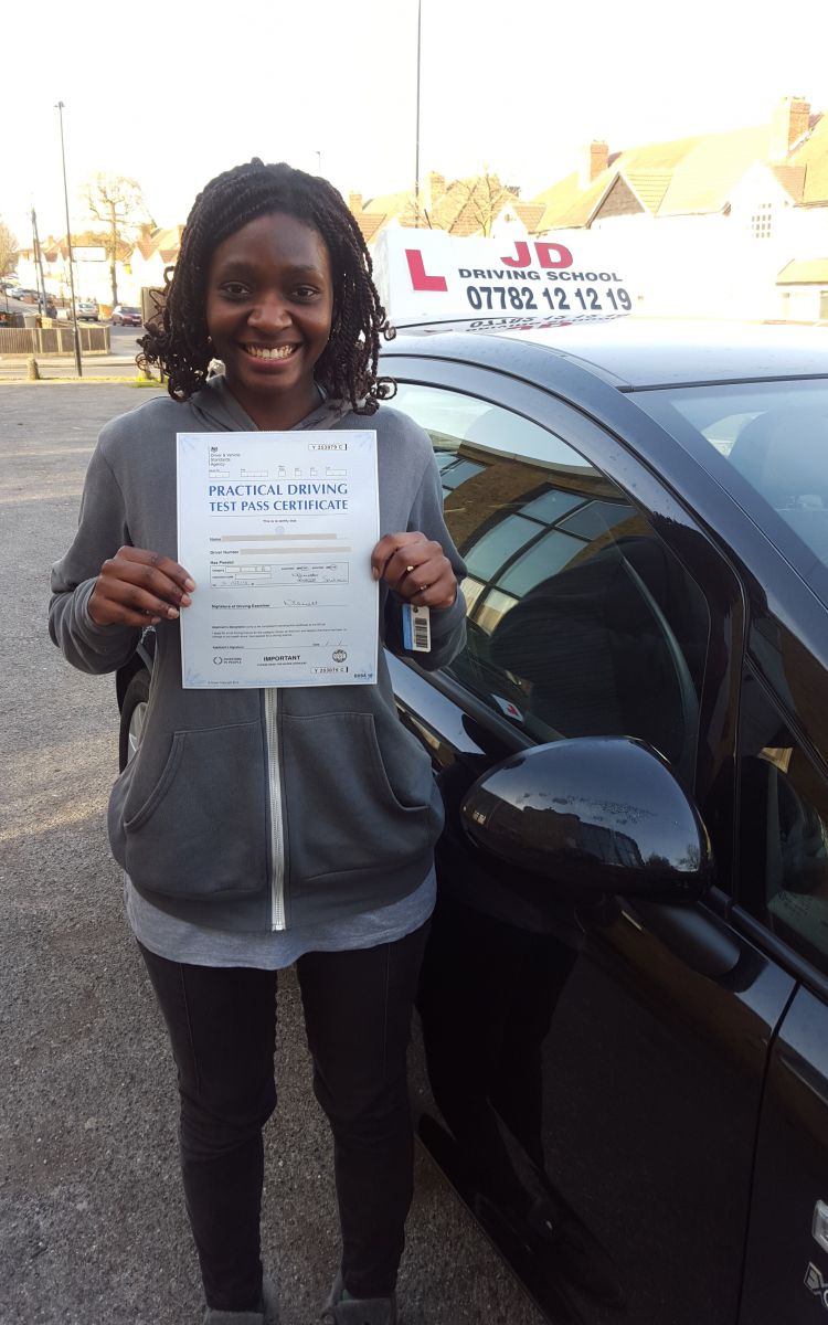 Just passed my test first time today - Fantastic !!